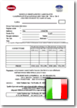 modulo ordine carburante